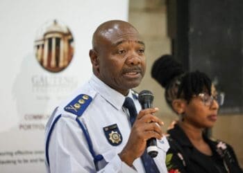 Gauteng police commissioner Lieutenant-General Tommy Mthombeni